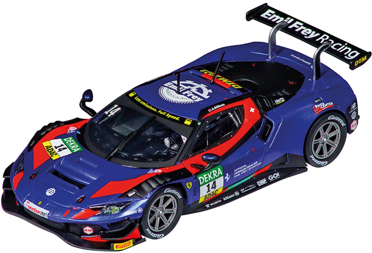 Carrera Speelgoedvoertuig Auto - DIGITAL 132 - Ferrari 296 GT3 Emil Frey Racing No.14 DTM 2023 auto