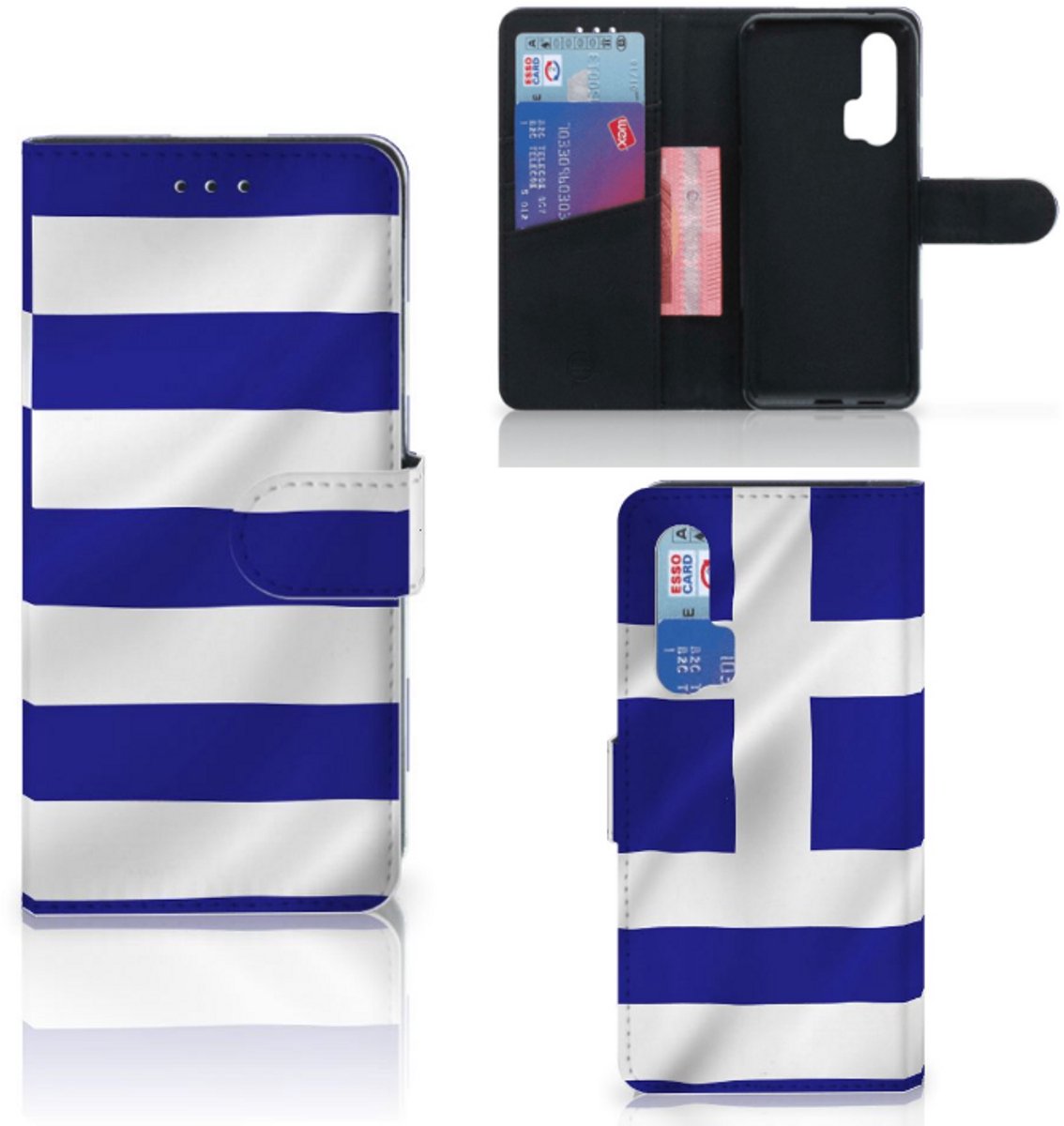 Honor 20 Pro Bookstyle Case Griekenland