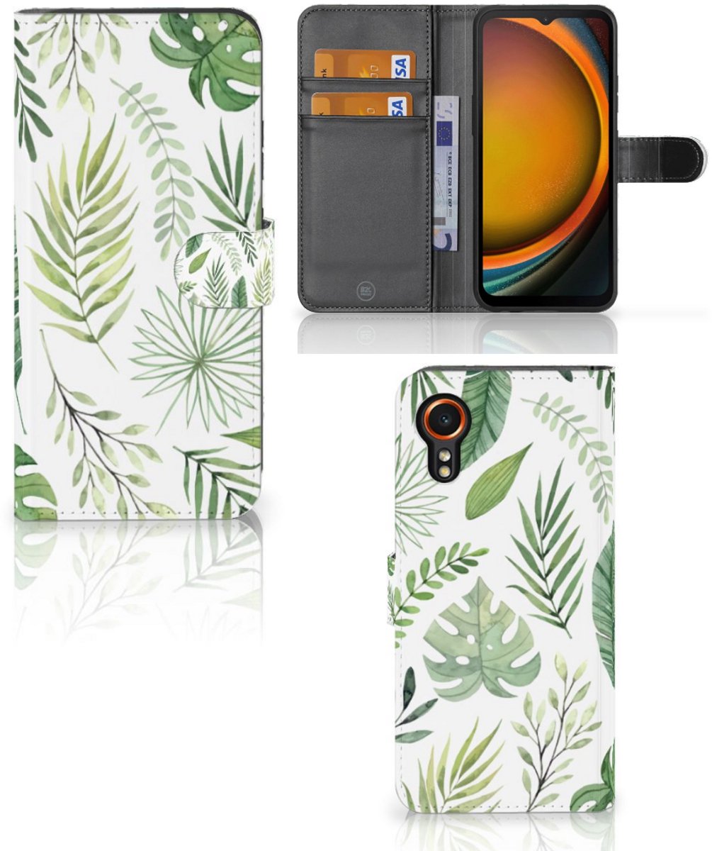 Samsung Galaxy Xcover 7 Hoesje Leaves
