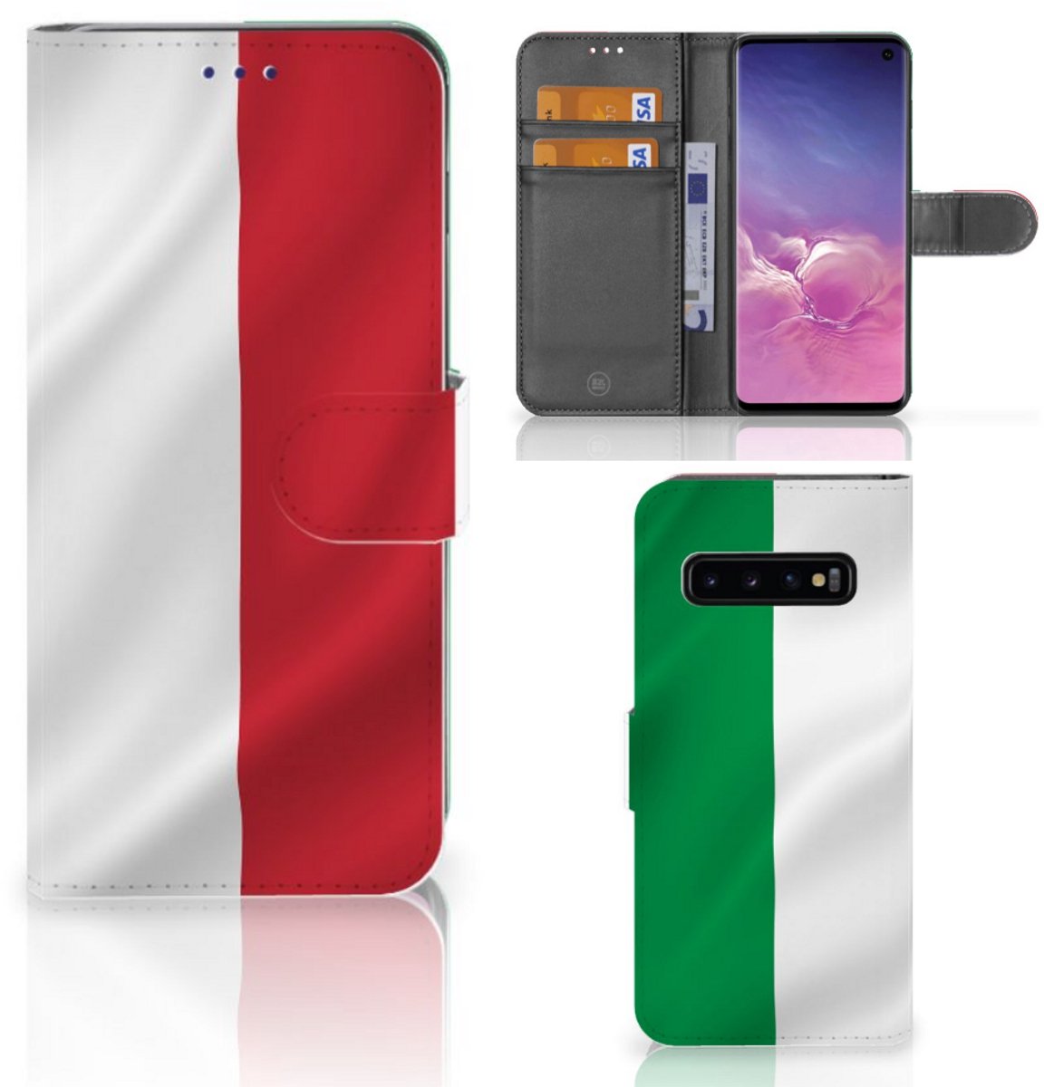 Samsung Galaxy S10 Bookstyle Case Italië