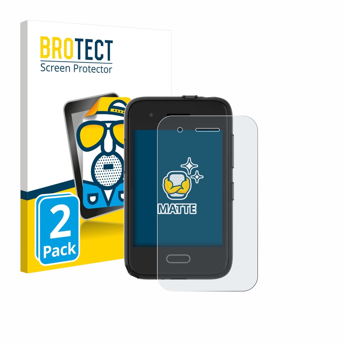 BROTECT - Screenprotector voor Xplora One - Folie Beschermfolie matte 2 Stuks