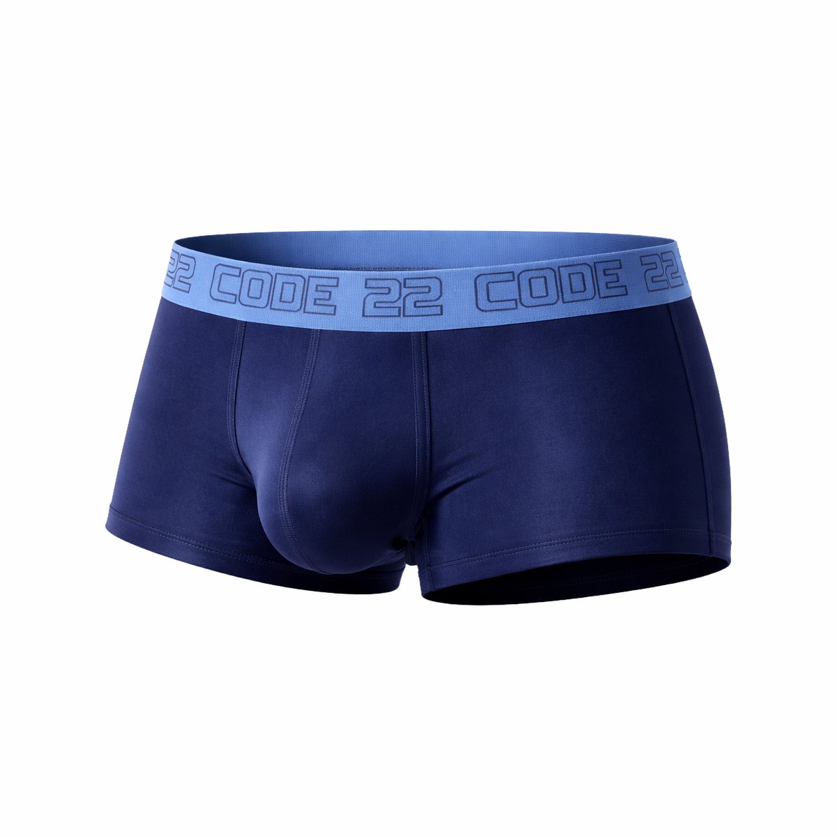 CODE 22 Bouquet Trunk Navy - MAAT XXL - Heren Ondergoed - Boxershort voor Man - Mannen Boxershort