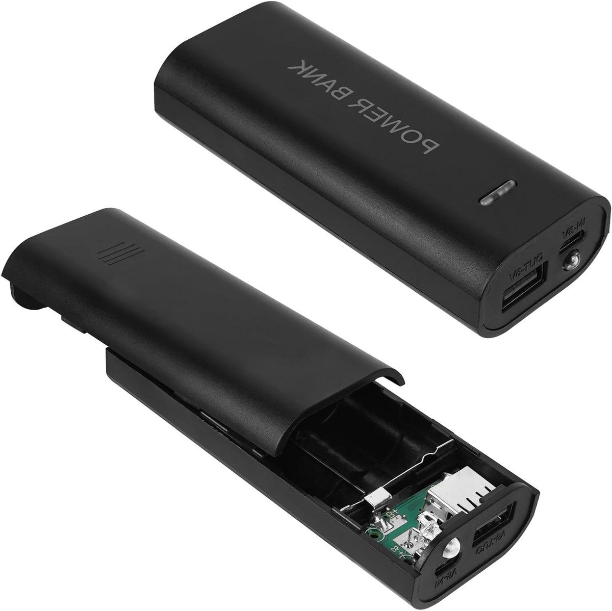 Geheime Batterij Kluis - Verborgen Opslag Box - Waardevolle Spullen Verbergen - Niet-opvallend Ontwerp - 9.7 x 4 x 2.2cm