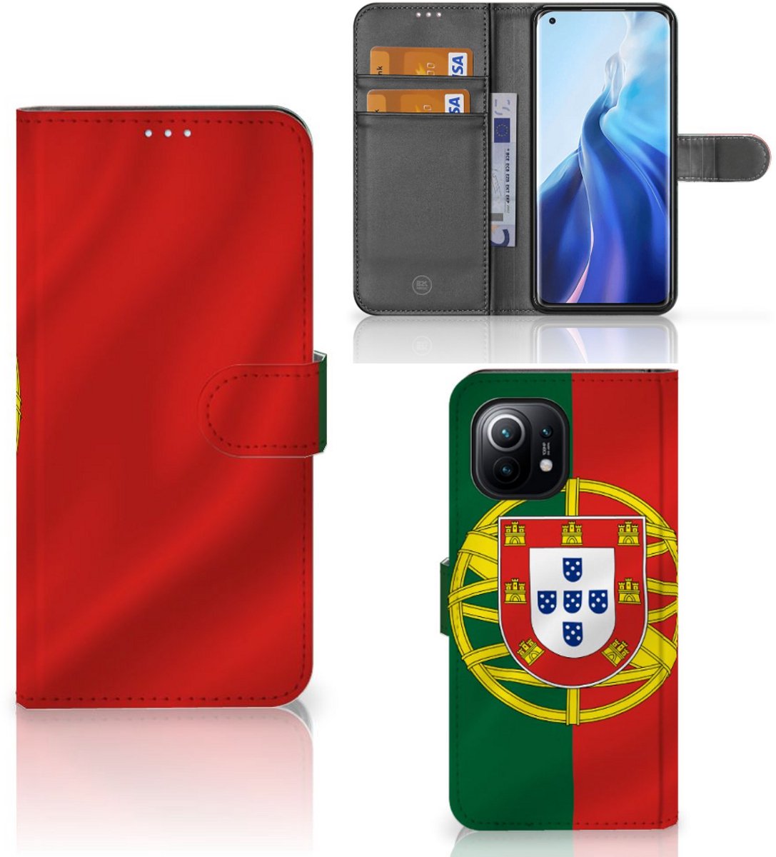 Xiaomi Mi 11 Bookstyle Case Portugal
