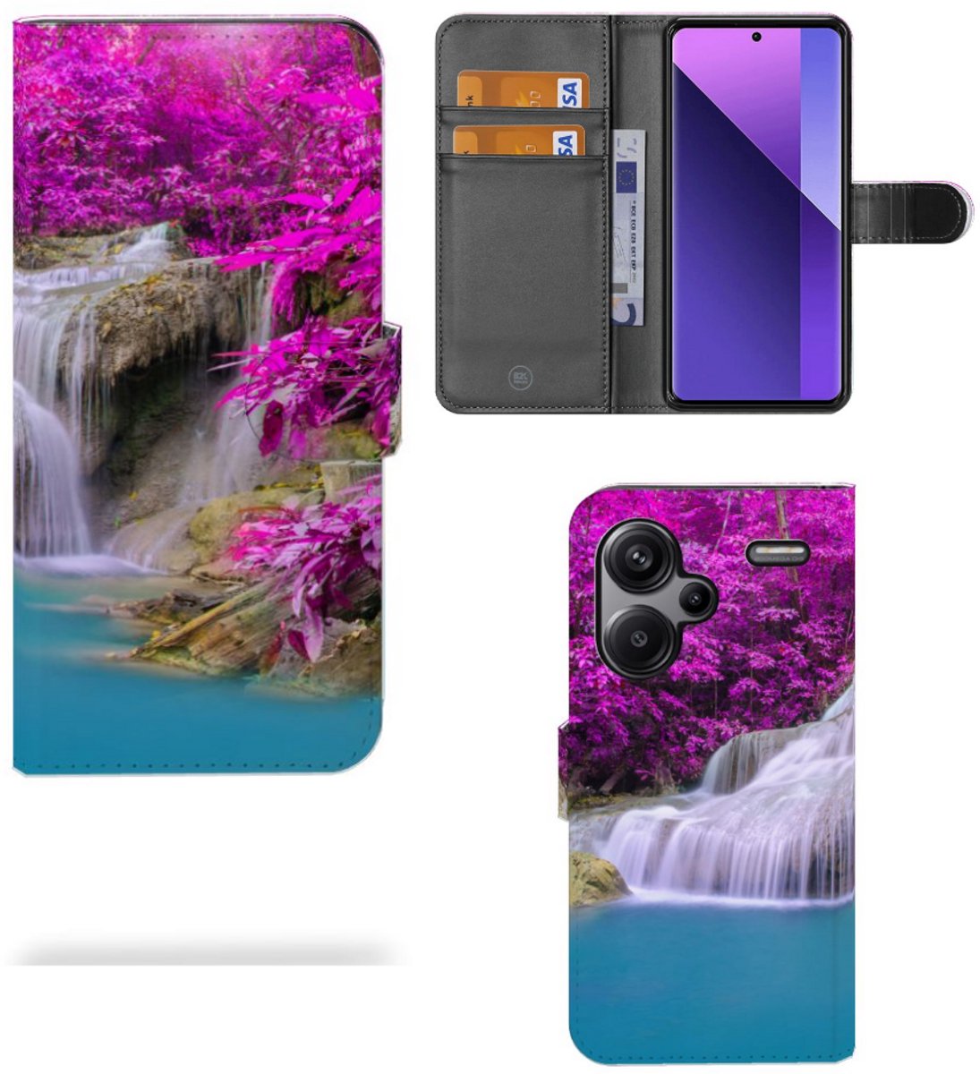 Xiaomi Redmi Note 13 Pro Plus Flip Cover Waterval