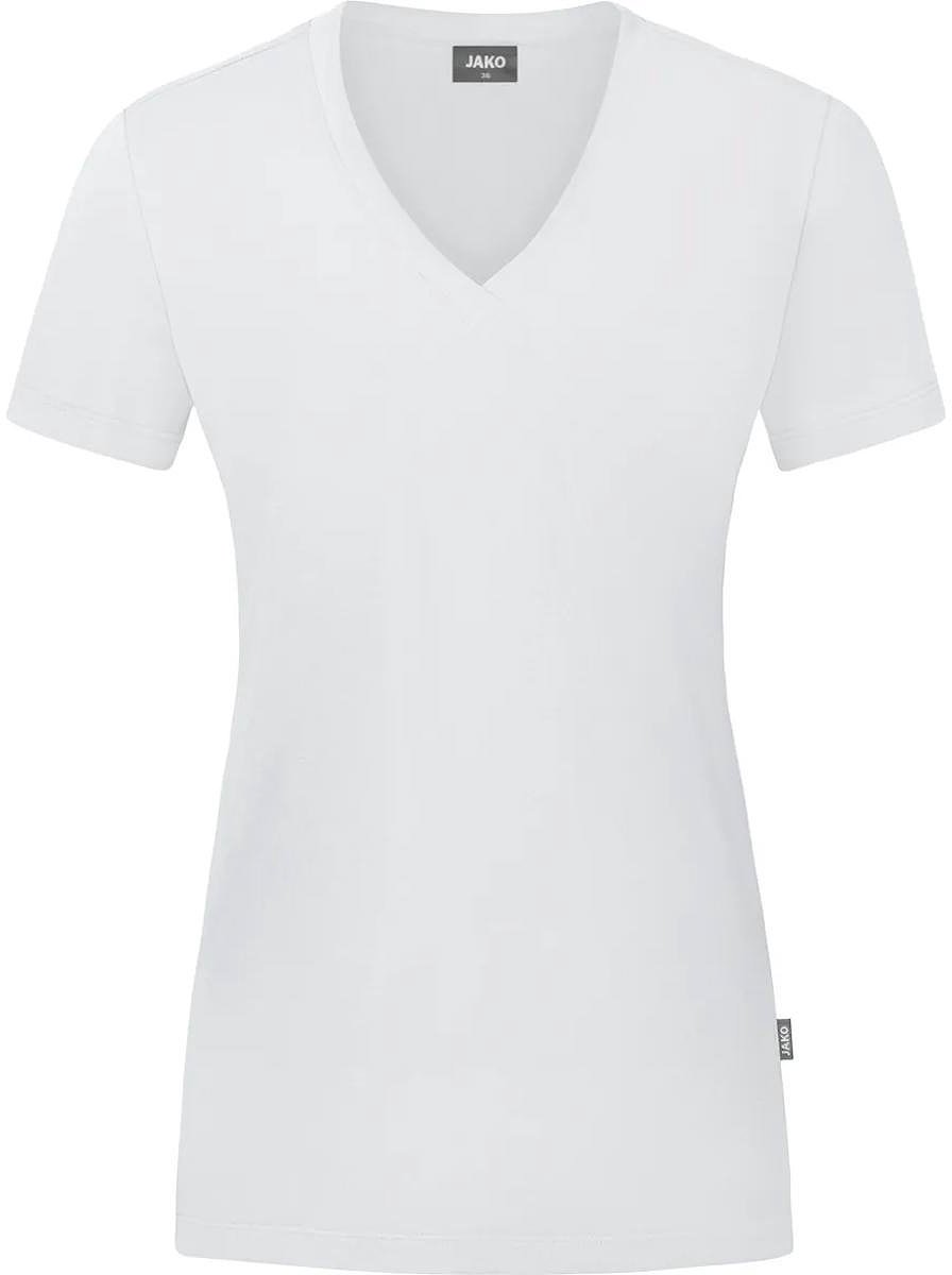 Jako Organic T-Shirt Dames - Wit | Maat: 44