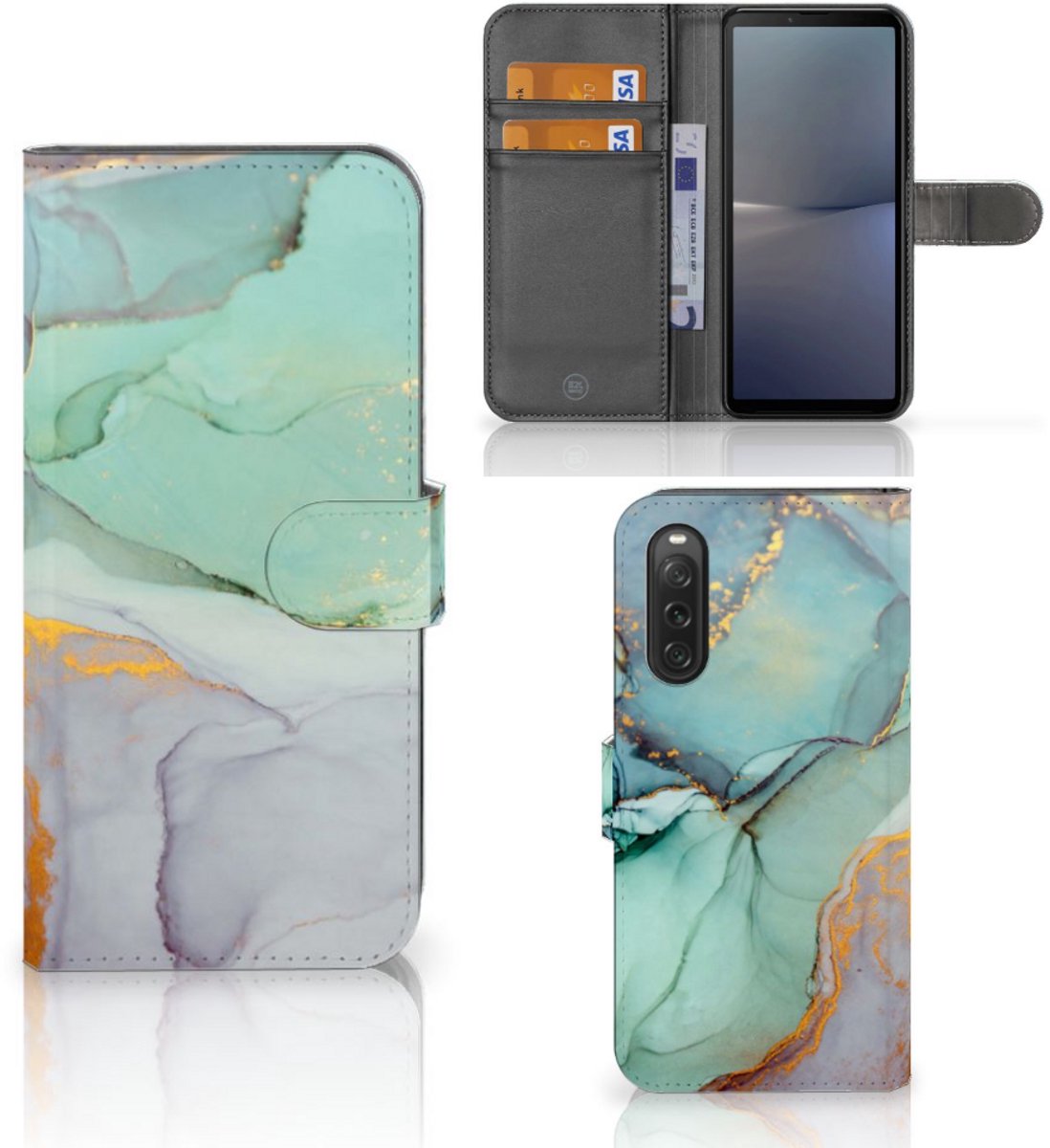 Hoesje voor Sony Xperia 10 V Watercolor Mix