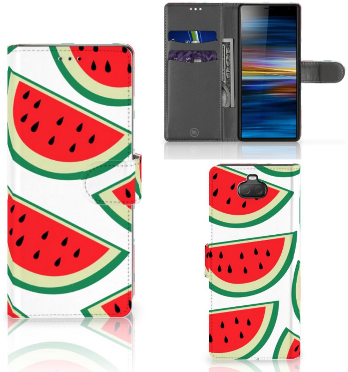 Sony Xperia 10 Book Cover Watermelons