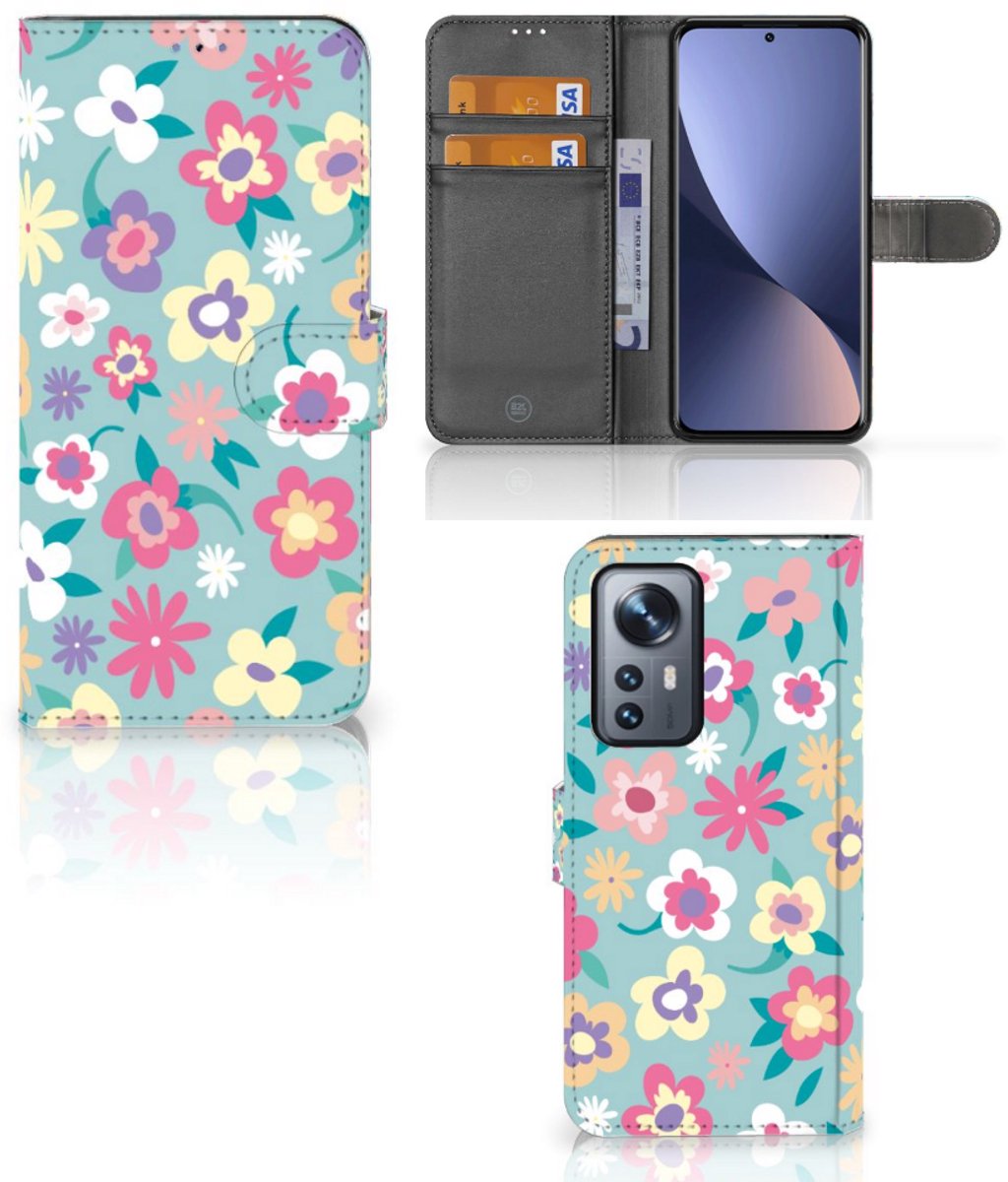 Xiaomi 12 Pro Hoesje Flower Power