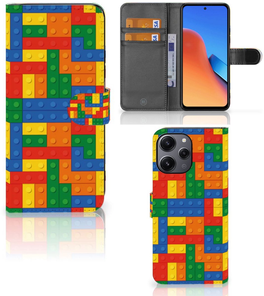 Xiaomi Redmi 12 Telefoon Hoesje Blokken
