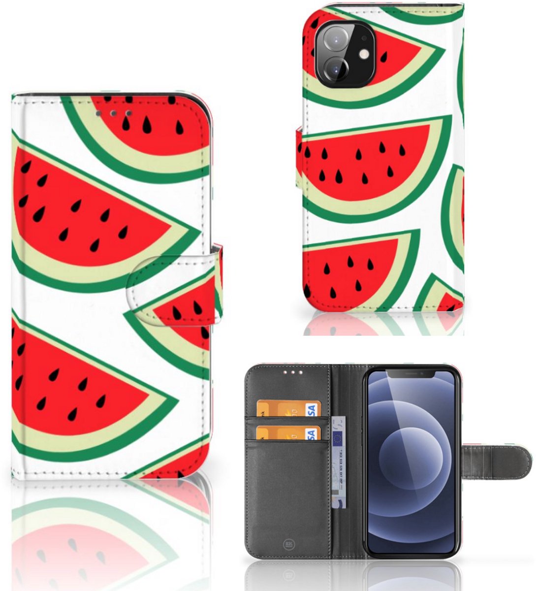 Apple iPhone 12 Mini Book Cover Watermelons