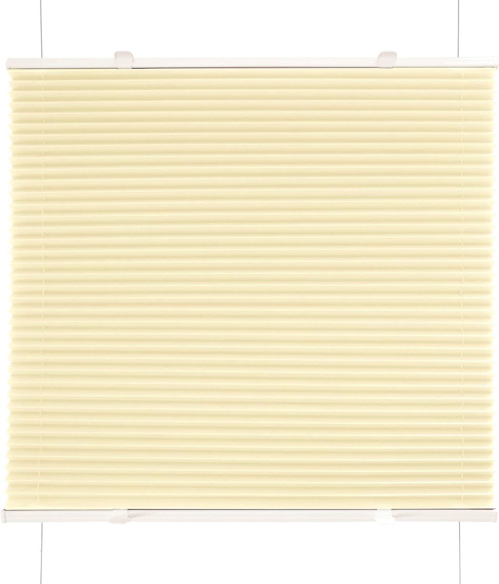 Plisségordijn - Klemfix plissé - Zonwering instellen - Traploos verstelbaar - 60x150cm - V