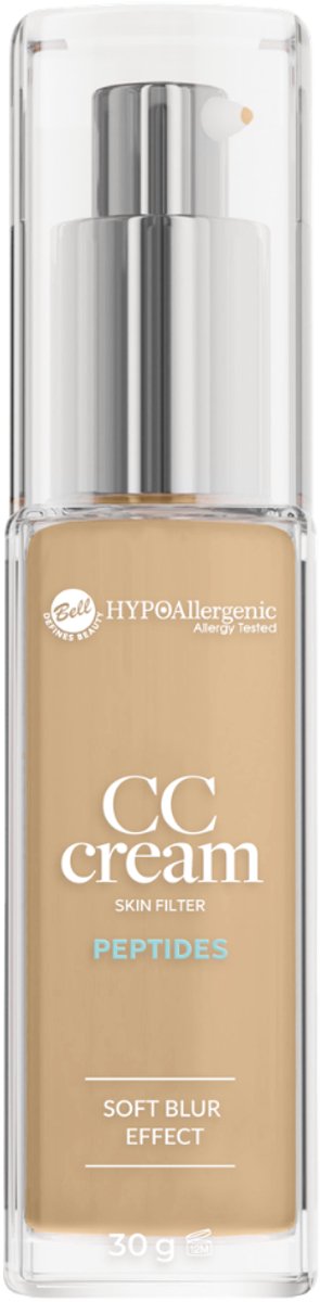 Bell Hypoallergenic Hypoallergene Skin Filter CC Cream 02 Vanilla