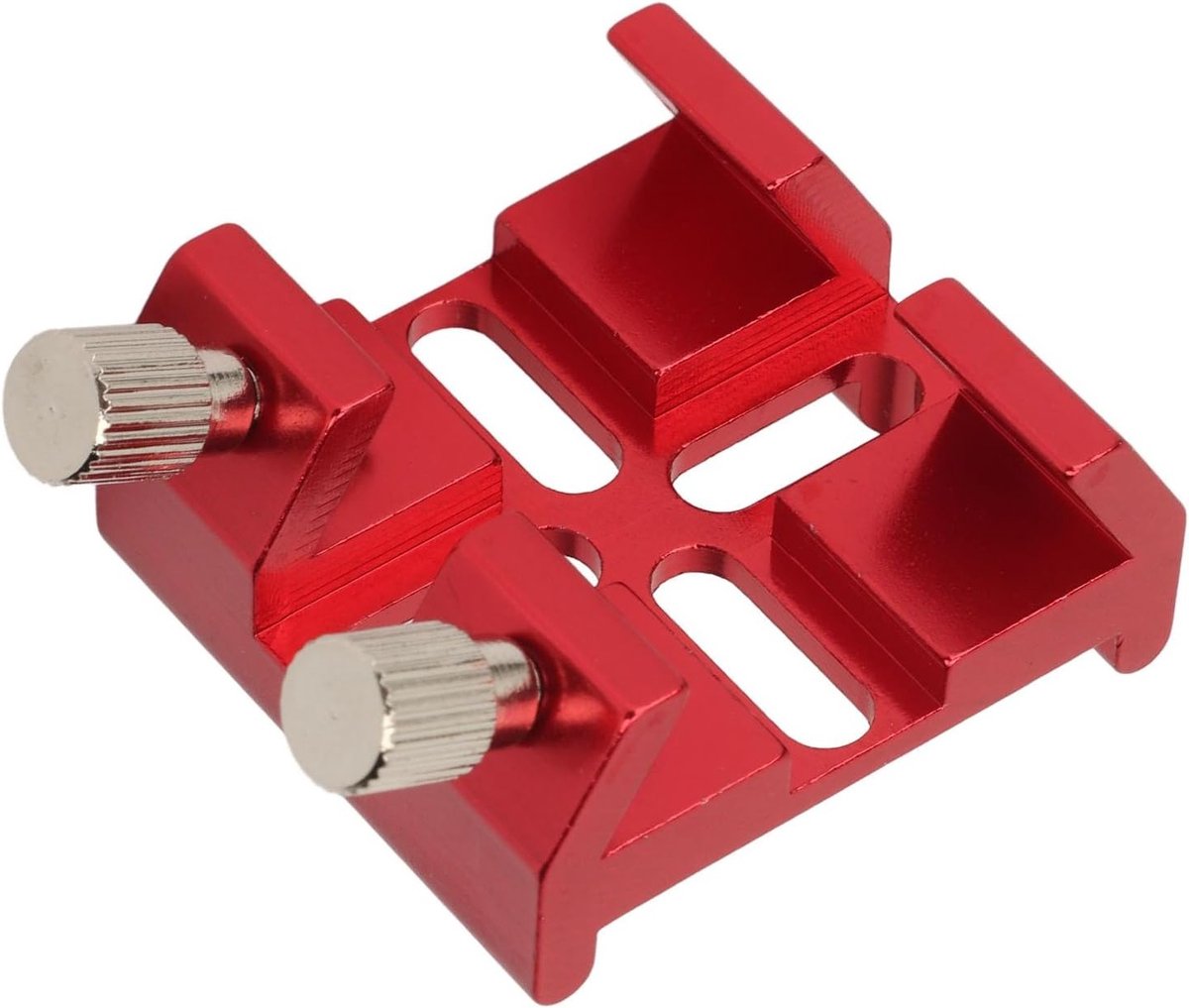 Dovetail Basis voor Viewfinder van Aluminium Legering met 2 Inch Schroefsloten en M4 Schroeven, Bevestigingsbeugel voor Optische Telescoop en Fotografie Accessoires