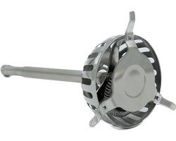 Melkopschuimer Klopper - Reserveonderdeel Garde - Perfect Melkschuim Maken - Origineel Onderdeel - 1 Aantal - Zilver