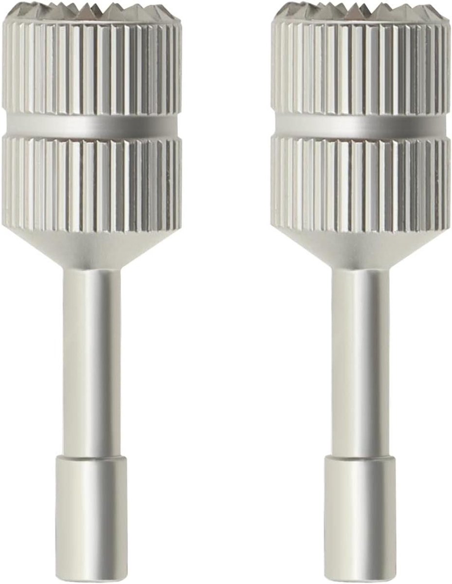 Afstandsbediening Joysticks - Controller Thumbsticks - Precisie Besturing Vliegen - Verlengd Antislip Ontwerp - 8mm Verlenging - Zilver