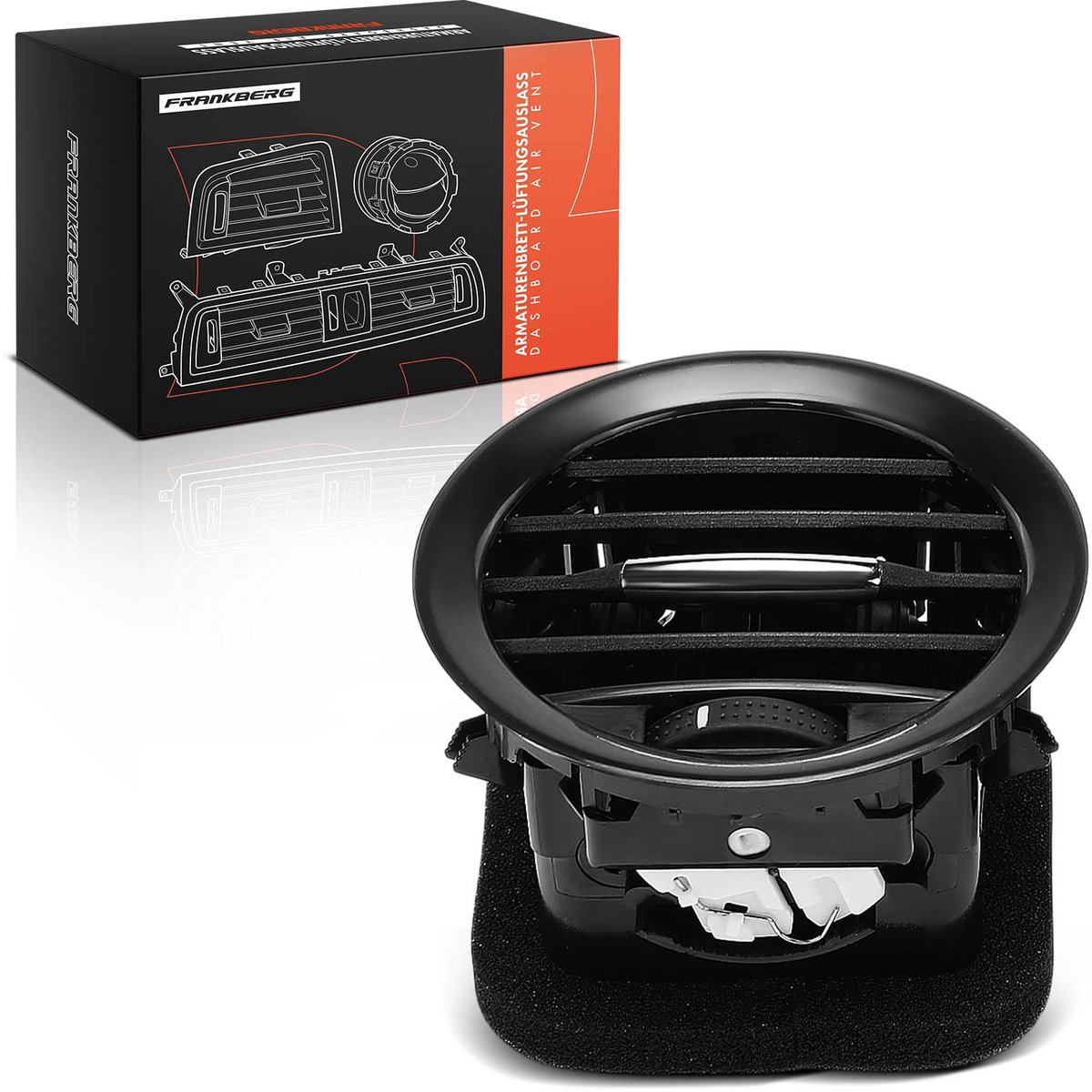 Frankberg 1x luchtuitstroomrooster dashboard voor voor Opel Adam Corsa