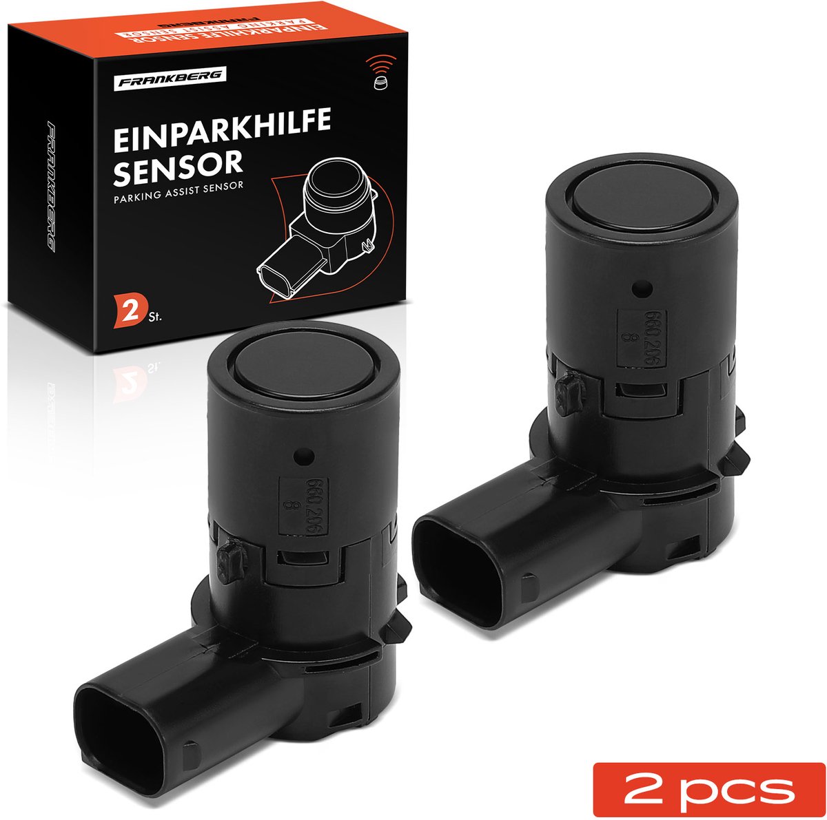 Frankberg 2x Parksensor PDC Sensor Achter voor Jaguar