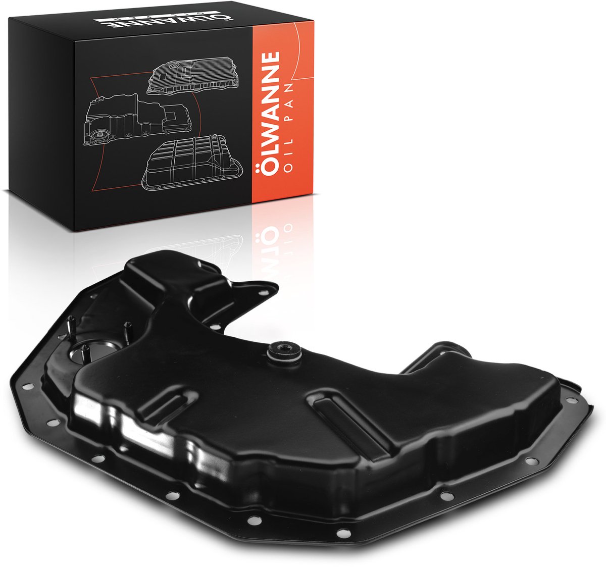 Frankberg 1x oliepan voor BMW 5er E60 E61 6er E63 E64 E65 E66 E67