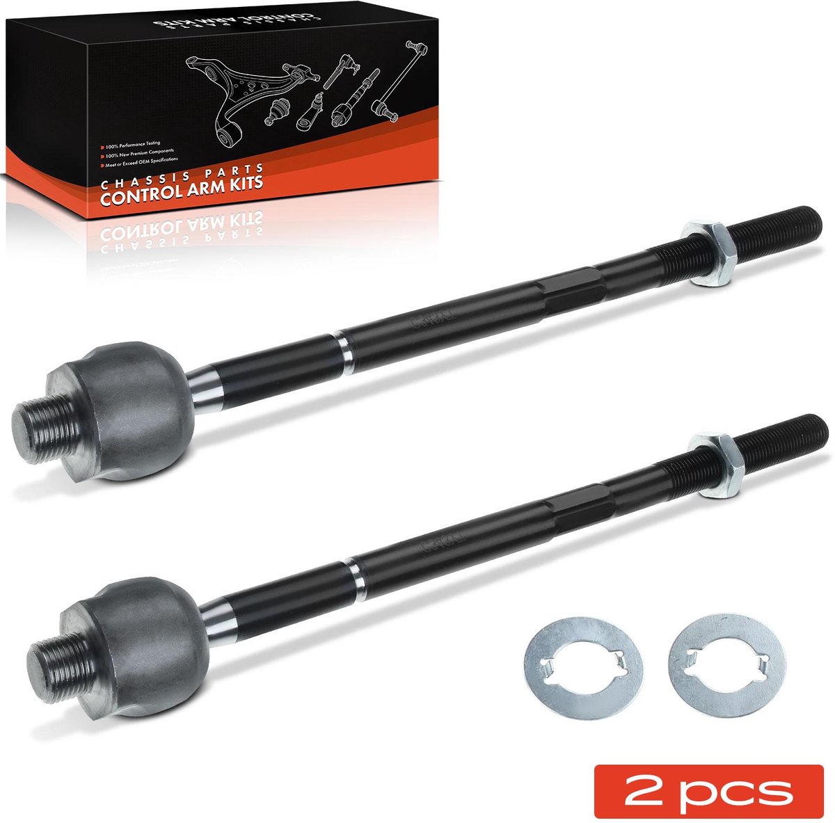Frankberg 2x stuurstang vooras links rechts binnen voor Chevrolet