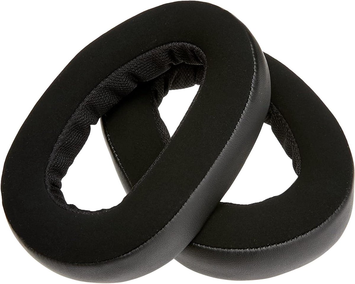 PC Headset - Computer Koptelefoon - Online Vergaderen - Robuust Polyurethaan - 261 mm Hoogte - Zwart