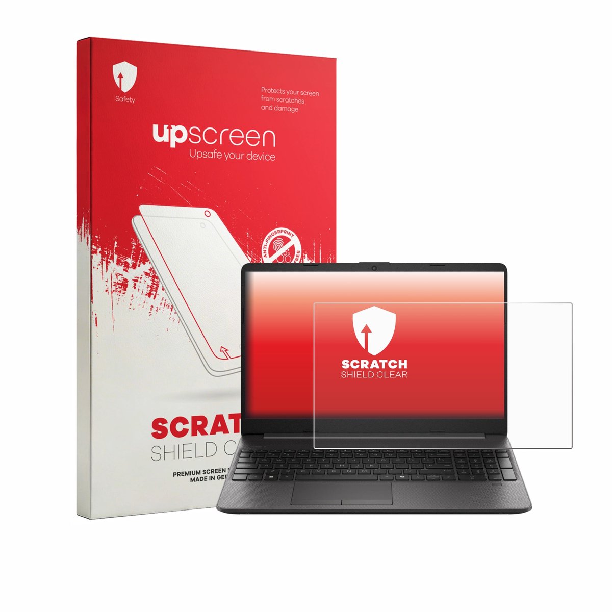 upscreen - Screenprotector voor HP EliteBook 250RT G9 - Folie Beschermfolie transparant
