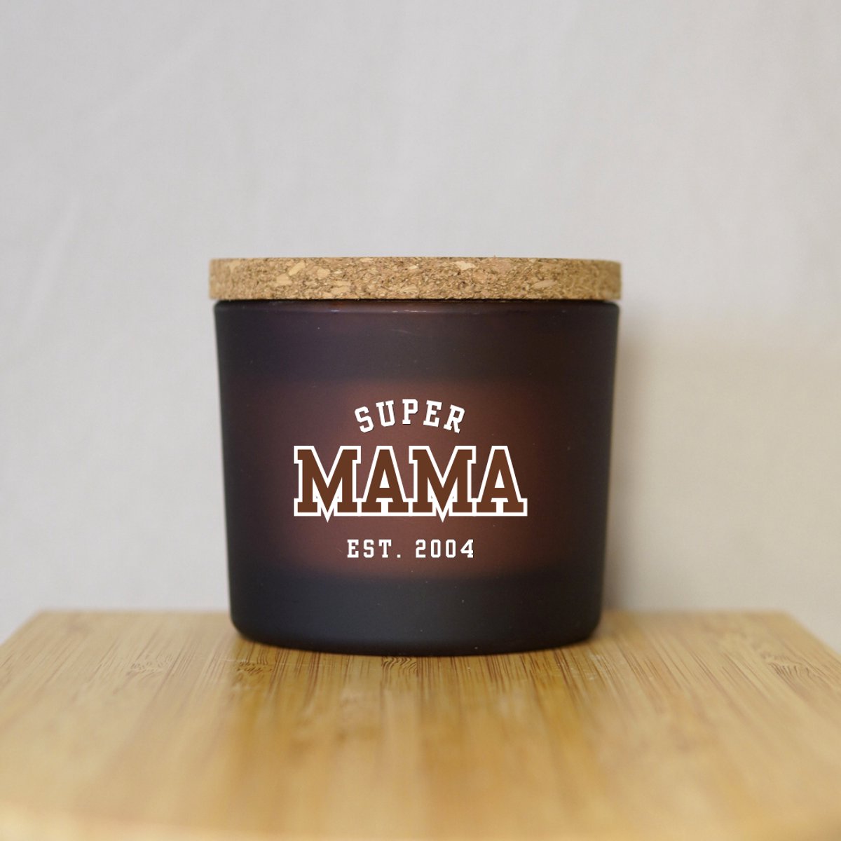 Gepersonaliseerd Cadeau voor Mama - Bolsius Geurkaars - Oriental Softness - Geurkaars in Glas - Moederdag - Moederdag Cadeautje - Moederdag Cadeau