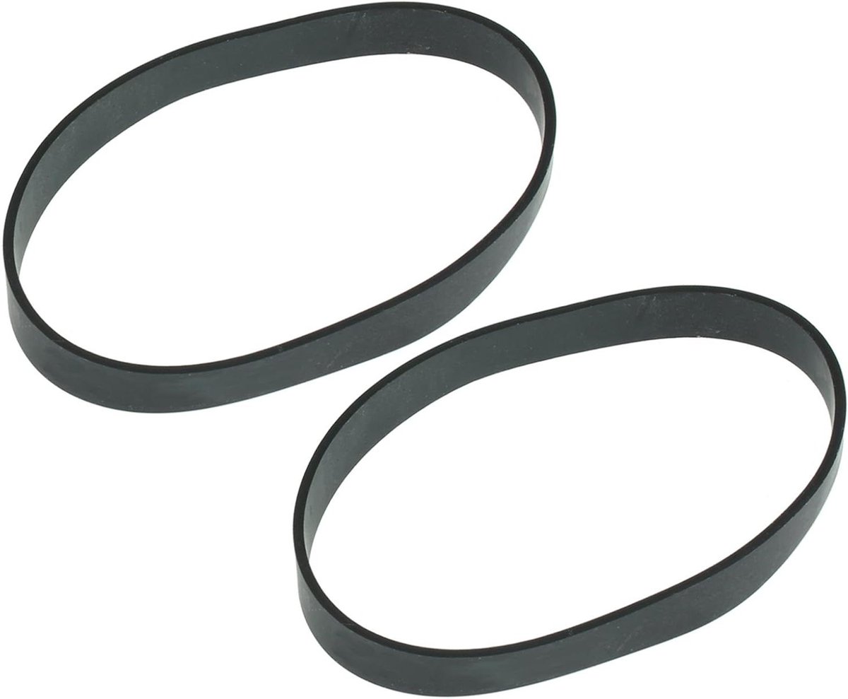 Stofzuiger Riemen - Aandrijfriemen Rubber - Stofzuiger Onderhoud - Pack van 2 - Type 2 - Zwart