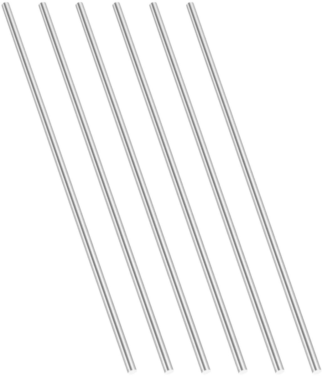 RVS Staven - Metaal Rondstaal - Modelbouw Projecten - Hoge Hardheid HSS - 32 x 100 mm - Zilver