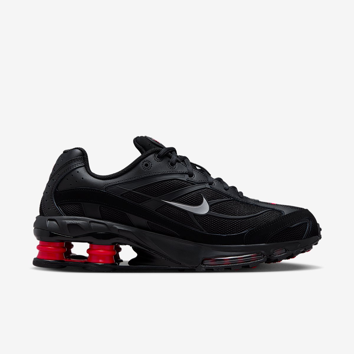 Nike Shox Ride 2 – /University /Medium Ash/Metallic Shox Lifestyle Heren Sneakers voor Mannen Zwart