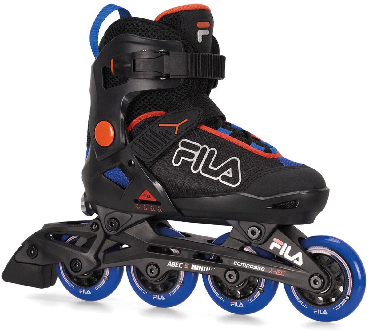 Fila X 2.0 Inline Skates Junior Zwart