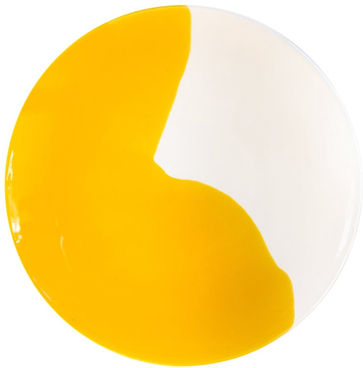 Val Pottery - Saladeschaal Yellow Splash 35,5cm - Schalen