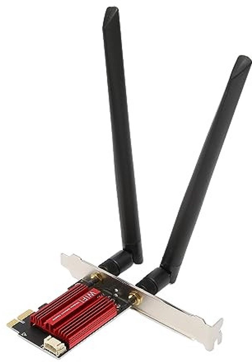 Golden crown Wifi-kaart - Dual Band Wifi-netwerkkaart - 1200 Mbps Snelheid - Geschikt voor Windows 7/8/10/11 - 4.0 - Ideaal voor Gaming en S...