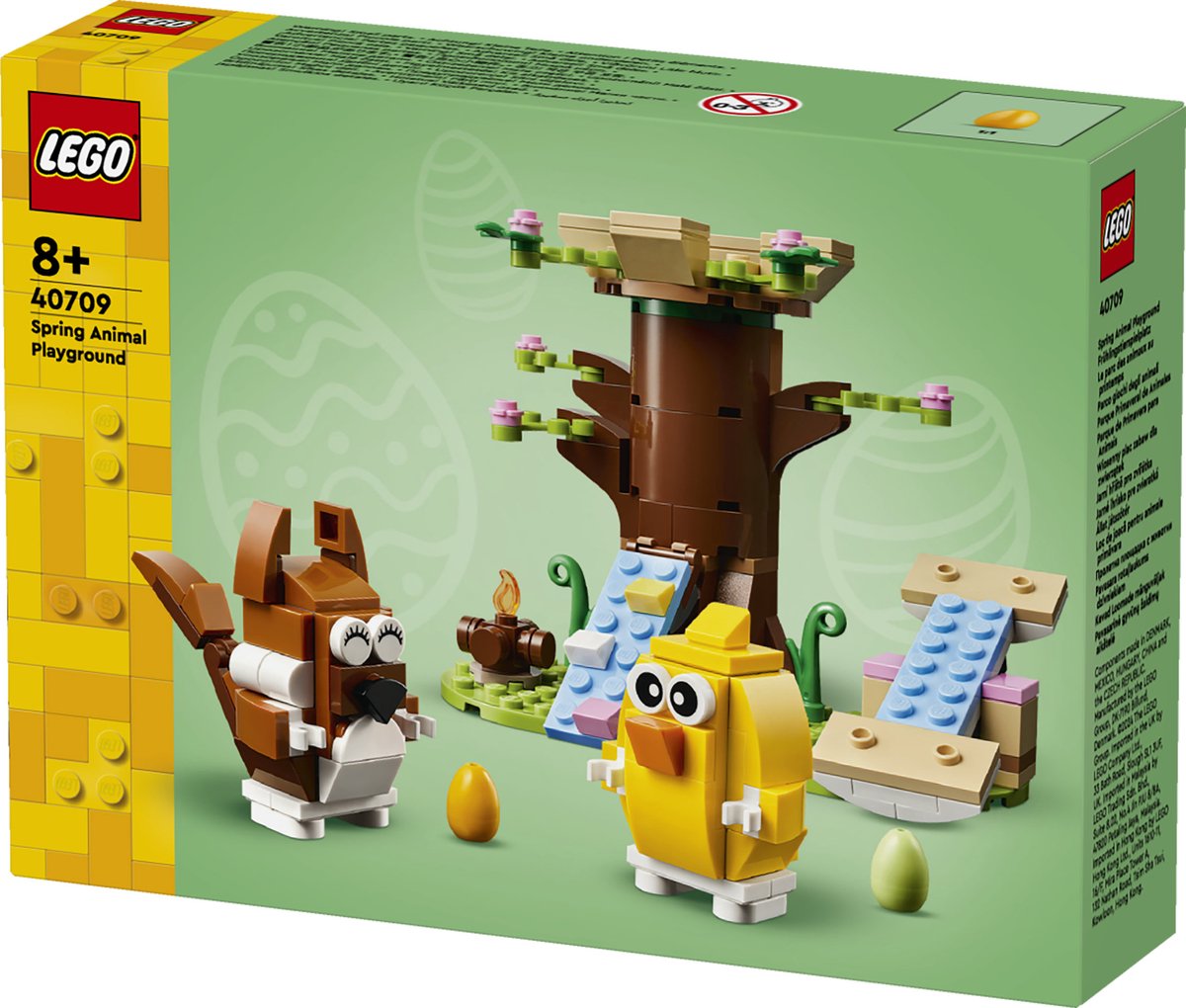 LEGO 40709 Dierenspeeltuin in de Lente: 92 stenen, vanaf 4 jaar thumbnail 4
