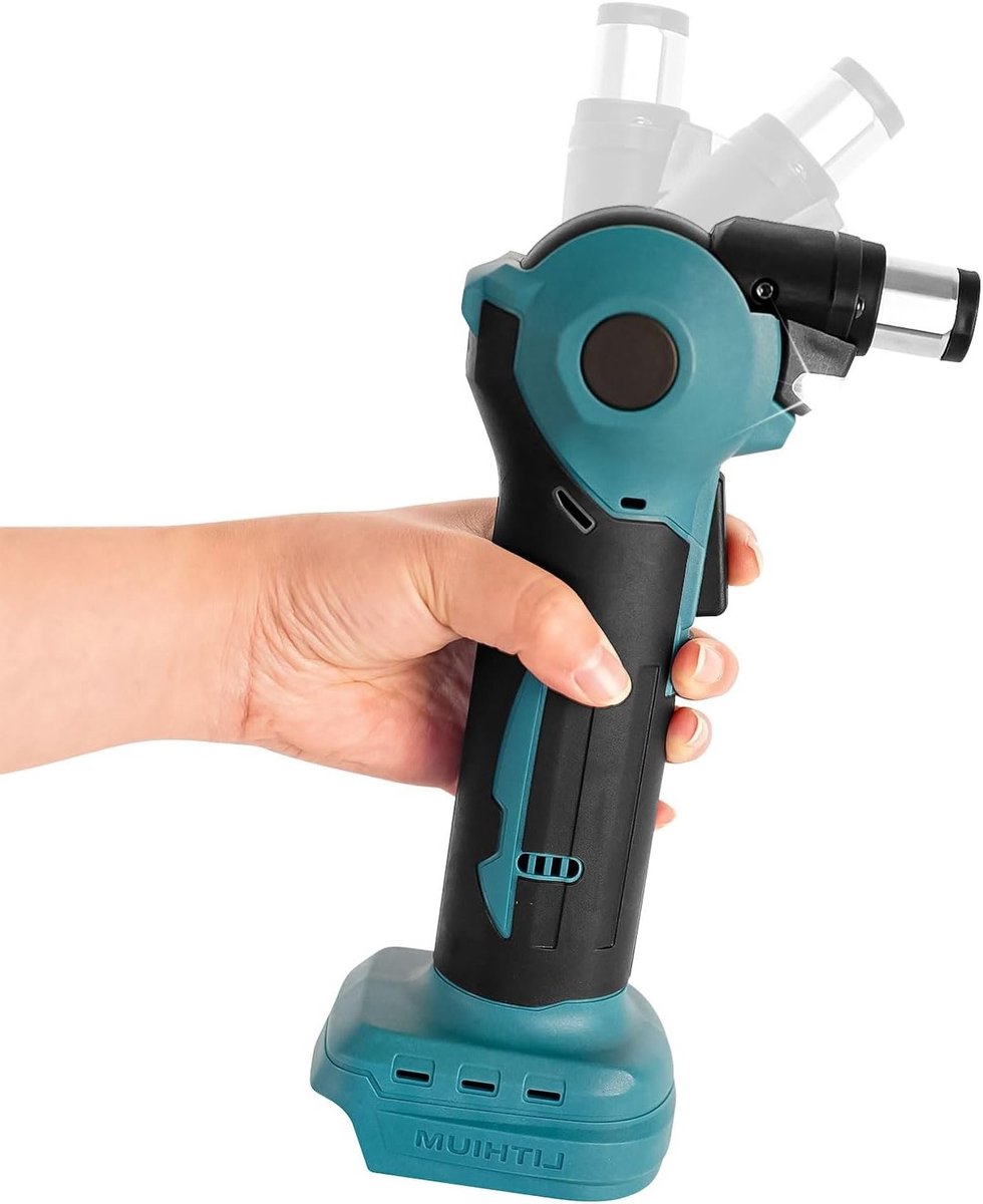 Draadloze Automatische Hamer met 3 Instelbare Niveaus, Magnetische Klem voor Hout en Zachte Metalen, Geschikt voor 18V Accu