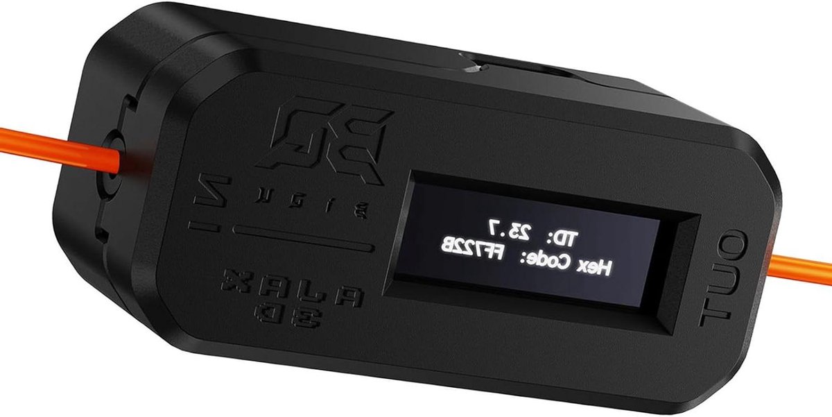 Filament Tester Sensor - Kleur Sensor - 3D Printen - RFID Vrij Scannen - 1.75 mm - Zwart
