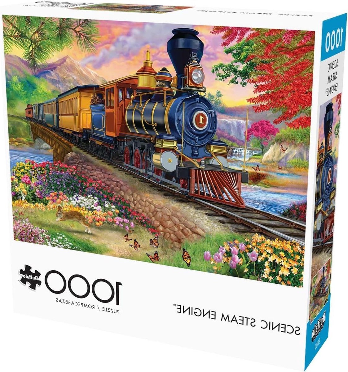 Legpuzzel - Puzzelspel Puzzel - Ontspannen Tijdverdrijf - 1000 Stukjes - 26.75 x 19.75 inch - Meerkleurig