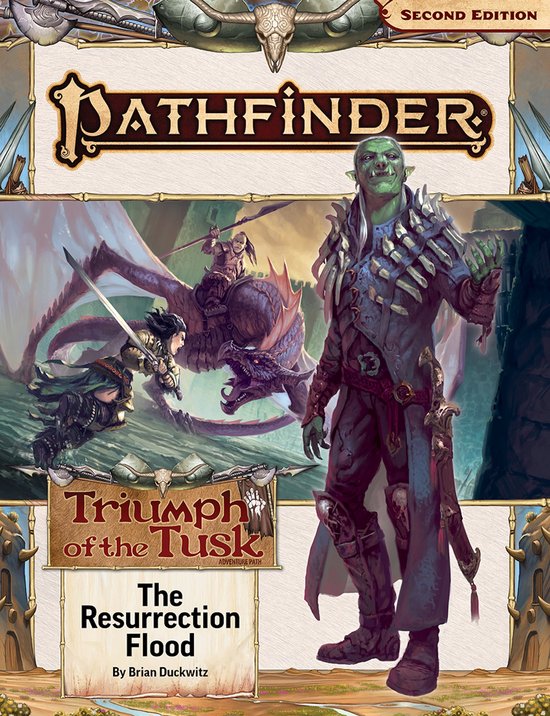 Triumph of the Tusk- Pathfinder Adventure Path: The Resurrec ... - cover