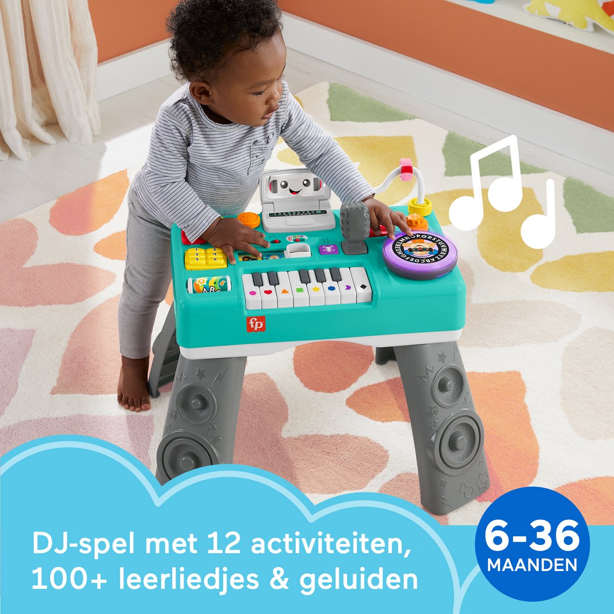 Fisher-Price Leerplezier Mixen en Leren DJ-Tafel - Speelgoedinstrument — afbeelding 6