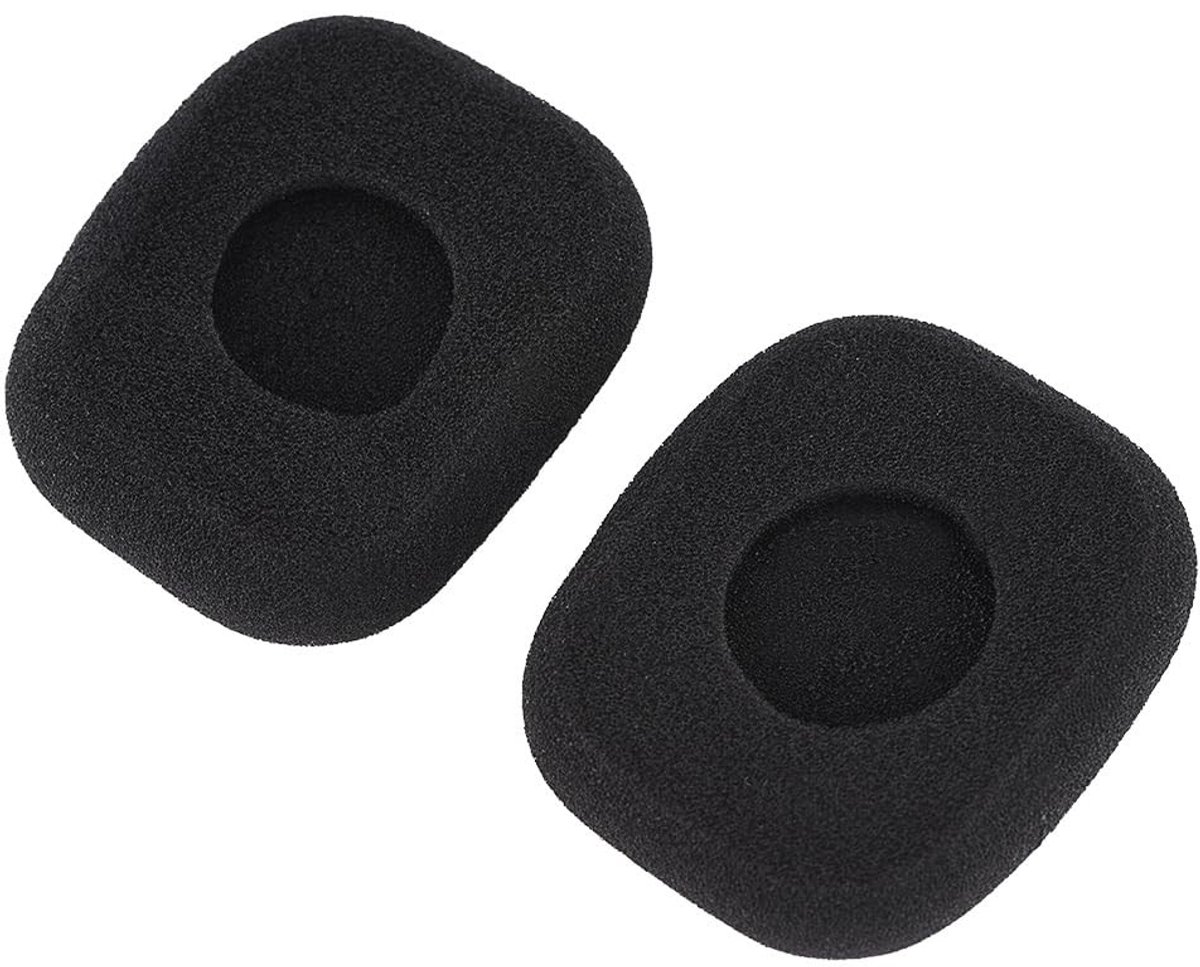 SPHProducts - Vervangende Oorkussens - Comfortabele Hoofdtelefoon Earpads - Zwart - Ademend Schuim - Geluidsisolatie - Geschikt voor Hoofdtelefoons -