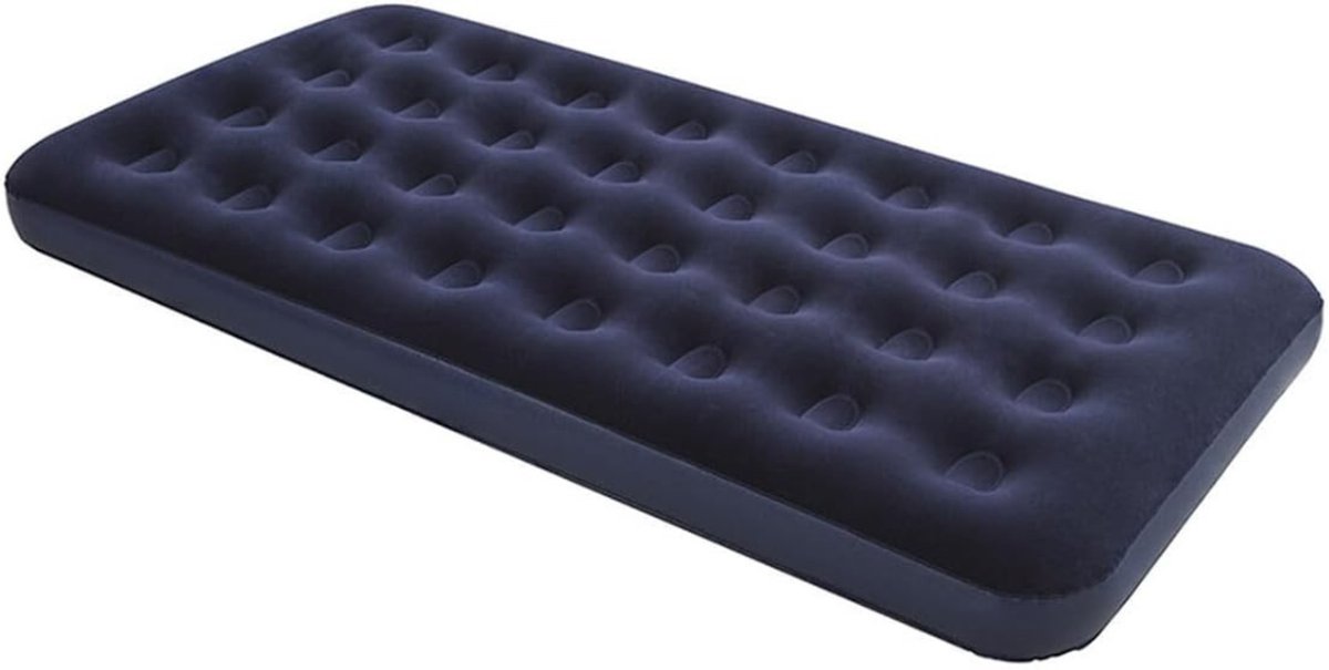 Camping Matras - Opvouwbaar Matras - Vouwmatras - Camping Matje - Slaapmat - Logeer Matras - Luchtmatras - Kampeer Matras - Camping Bedje - 188 x 99 x 22 cm - Blauw - van Imperatoris
