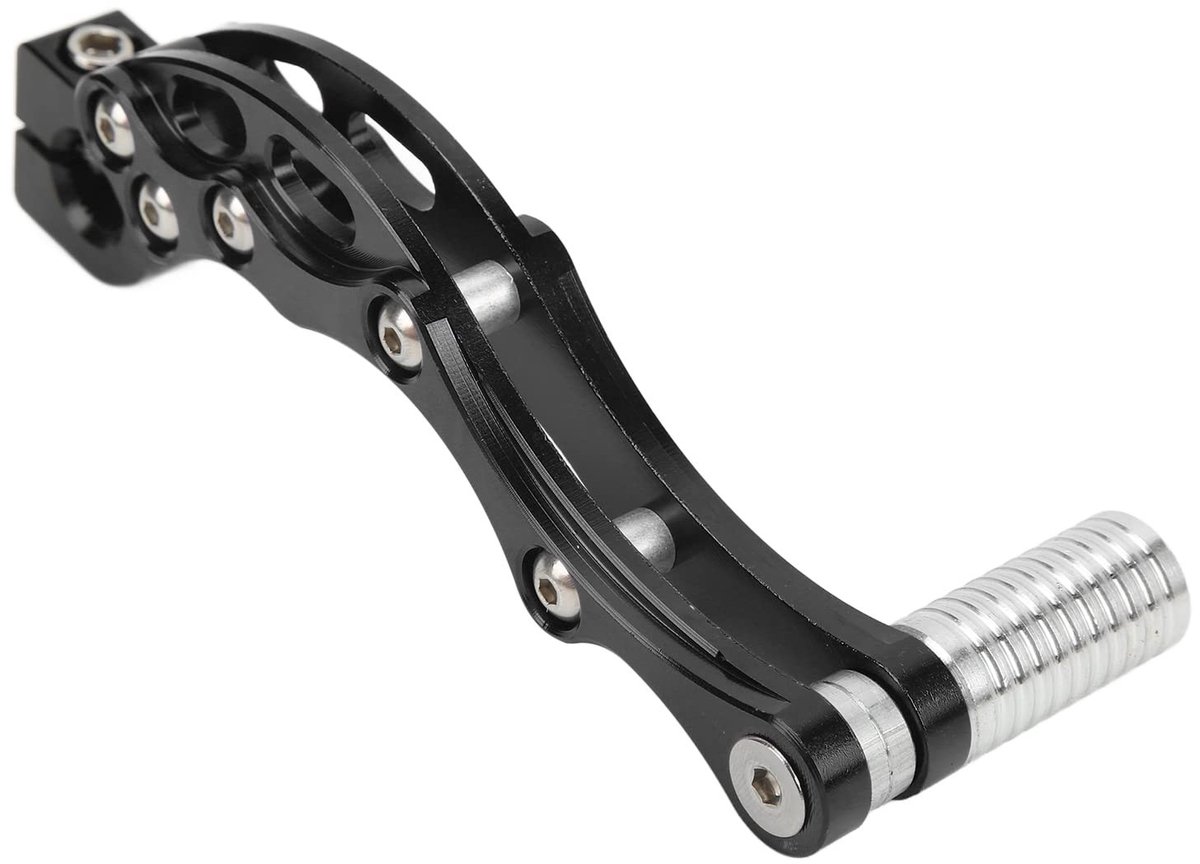 Store_9 - Motorfiets Kickstarter - Universale Starthendel - Zwart - Aluminium Accessoire - Geschikt voor Motorfiets en Scooter - Hoogwaardige Start...