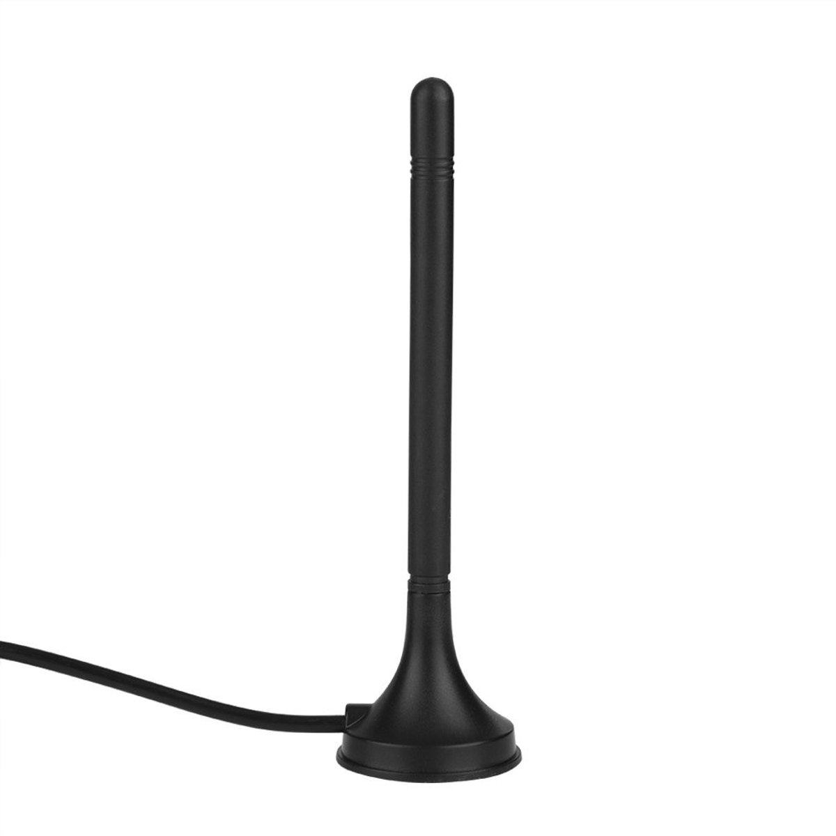 Golden crown Antenne - 50 Miles Bereik - Versterkte Ontvangst - Zwart - Digitale TV Ontvangst - Geschikt voor Binnen - Compact Model