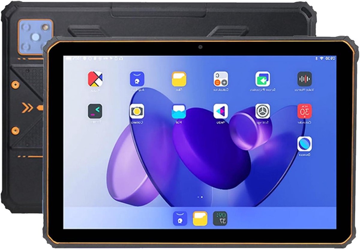 Robuuste Tablet - Industriële Tablet Handheld Scanner - Logistiek Scannen - IP68 Waterdicht - 10.1 Inch - Zwart