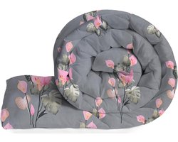 Microvezel Dekbed - AC Dekbed Deken - Alle Seizoenen Comfort - Omkeerbaar Ontwerp - 220 x 240 cm