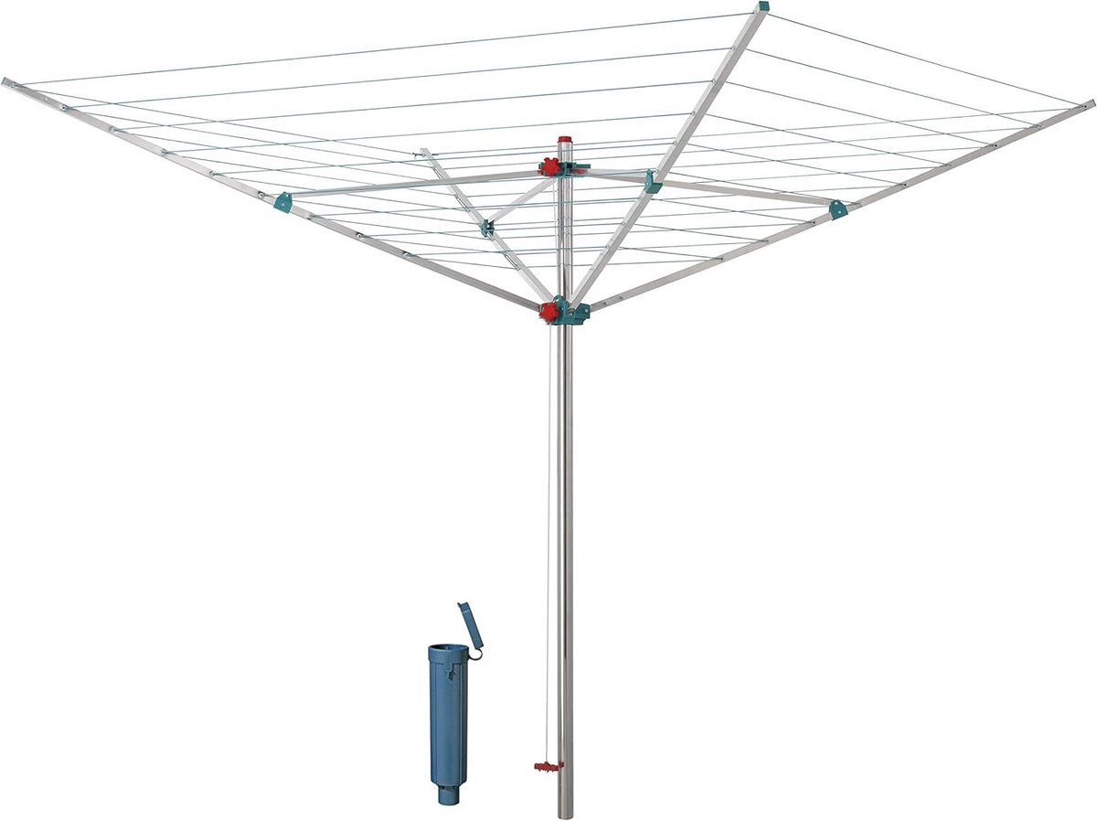 Droogmolen met Voet voor Camping & Thuis - Wasrek Staand - Droogrek Inklapbaar - kledingdroger