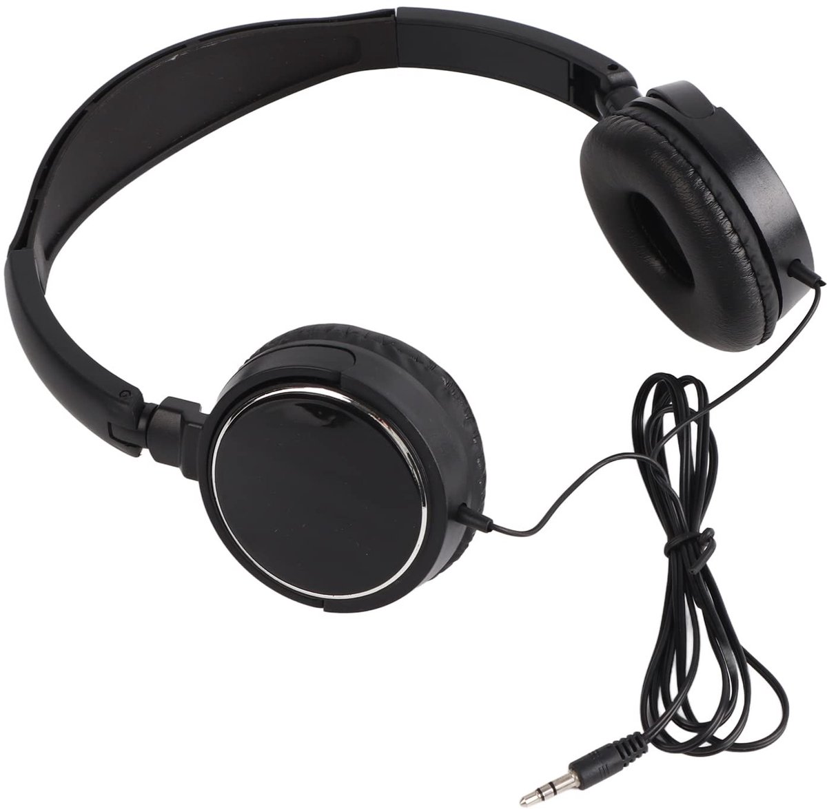 ONF3 - PC-headset - Opvouwbare bedrade headset - Comfortabel voor langdurig gebruik - Compact formaat - Stereo HiFi-muziek - Ondersteuning TF-ka...