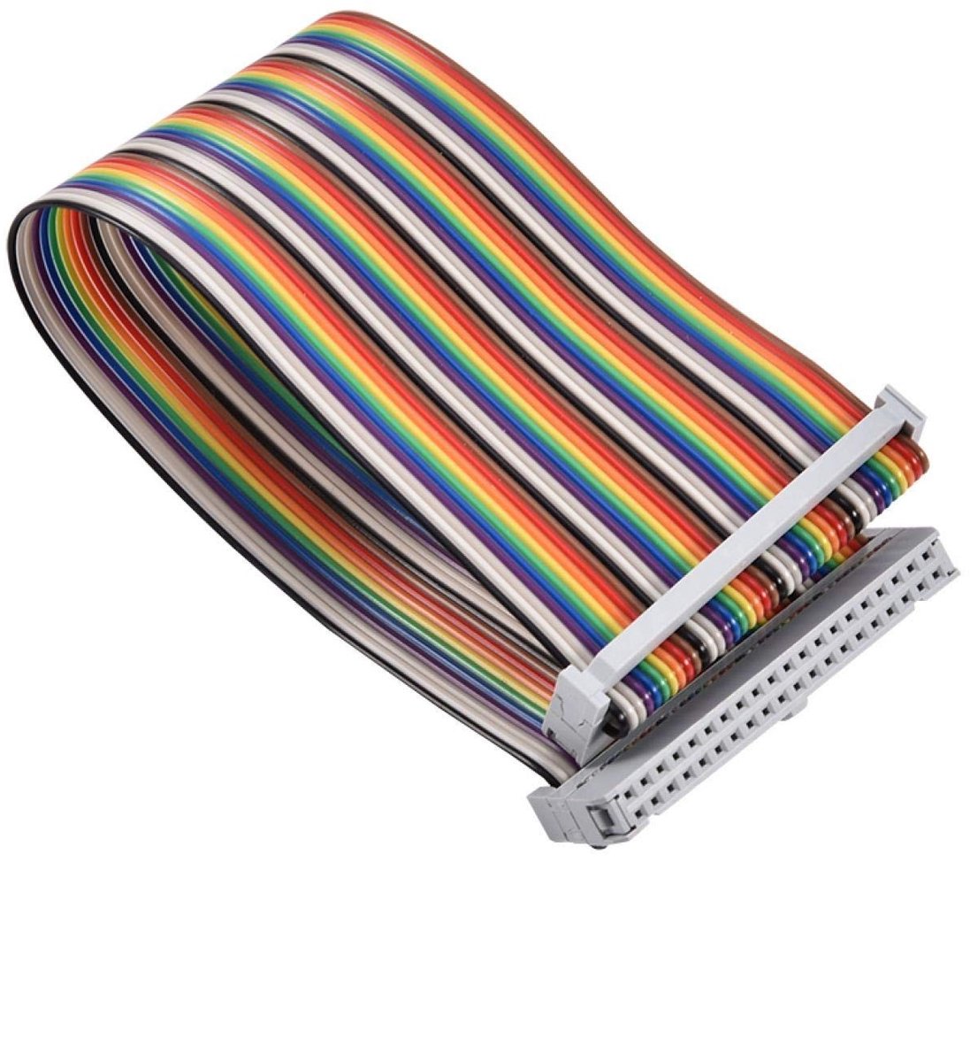 Golden crown - 40-pins GPIO-kabel - Vrouwelijk naar vrouwelijk - Flexibel en soepel - Regenboogkleur - Verlengkabel voor Banana Pi en Orange Pi - 40-p