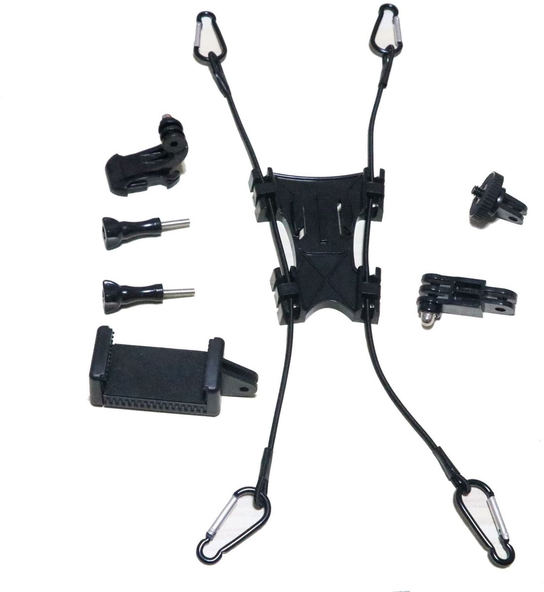 VT Goods - Surfen Camera Mount - Paragliding Camera Mount - Veelzijdig gebruik - Zwart - Action Camera Mount - Geschikt voor GoPro, Osmo ...