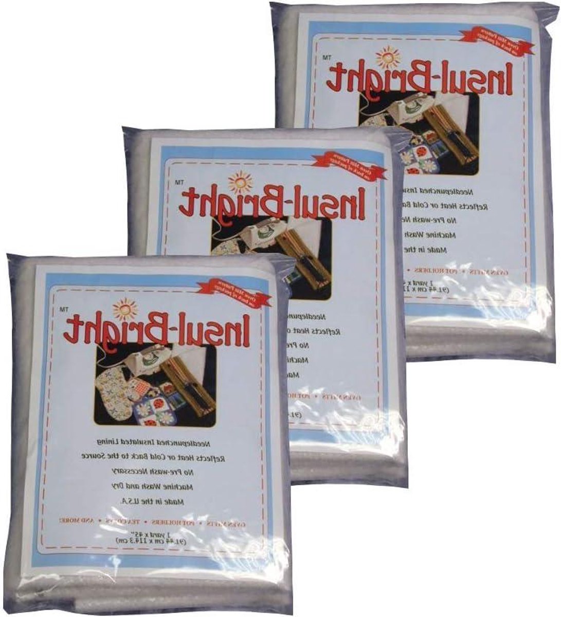 Isolerende Voering - Warmtefolie Stof - DIY Projecten - Warmte Reflecterend - 3 x 114x91 cm - Zilver